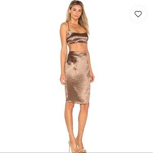 Cami midi set in Mocha. Brand: By The Way